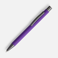 16427.70 - Ручка шариковая Atento Soft Touch, фиолетовая