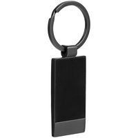 14163.30 - Брелок Gun Metal Rectangle ver.2, графитовый