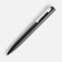 16715.60 - Ручка шариковая Inkolor, черная с белым