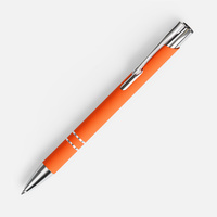 16425.20 - Ручка шариковая Keskus Soft Touch, оранжевая
