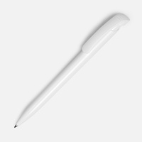 4482.60 - Ручка шариковая Clear Solid, белая