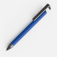 16169.40 - Ручка шариковая Standic с подставкой для телефона, синяя