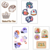 18533.01 - Объемные наклейки под смолой Sticker Pack на заказ