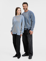 20463.02 - Джемпер Denim на заказ, полушерсть