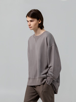 12182.10 - Свитшот унисекс Kosmos 1.0, серый