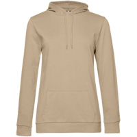 WW04W123 - Толстовка с капюшоном женская Hoodie, бежевая