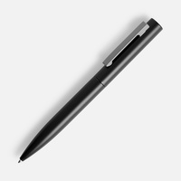 16715.10 - Ручка шариковая Inkolor, черная с серым