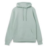 WU03W502 - Толстовка с капюшоном унисекс Hoodie, серо-зеленая