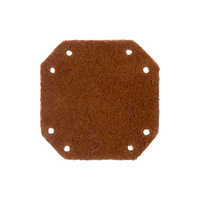 16264.82 - Лейбл кожаный Beta Kikar, M, горчичный