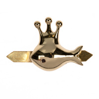 16477.00 - Шильдик «Золотая рыбка», золотистый