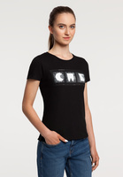 70223.30 - Футболка женская «Небо-душа», черная