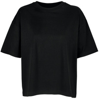 03807309 - Футболка оверсайз женская Boxy Women, черная