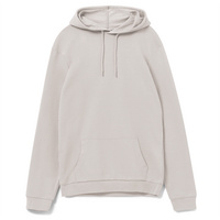 WU03W672 - Толстовка с капюшоном унисекс Hoodie, дымчато-серая