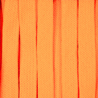 19711.22.110cm - Плоский шнур Cord L, оранжевый неон, 110 см