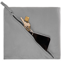 17928.10 - Полотенце спортивное Hard Work, серое