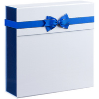 24030.64 - Коробка складная Gallant, L, белая с синим
