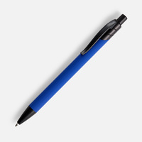 18325.14 - Ручка шариковая Undertone Black Soft Touch, ярко-синяя