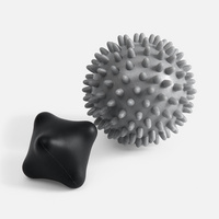 22086.30 - Набор массажных мячей для МФР Relaxify, черный с серым