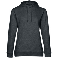 WW04W625 - Толстовка с капюшоном женская Hoodie, серый меланж (антрацит)