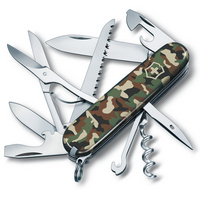 11372.97 - Нож перочинный Huntsman 91, зеленый камуфляж