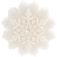 19342.60 - Свеча Snowflame 2, белая, 8 см