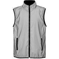 14368.11 - Жилет двусторонний Manifest из светоотражающей ткани, серый