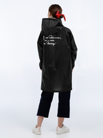 71310.30 - Дождевик «Я не идеальна», черный