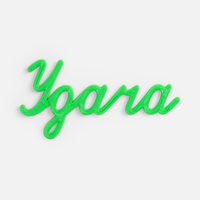 19969.06 - Подвеска Word, 3D-печать на заказ, удача