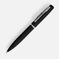 3140.30 - Ручка шариковая Bolt Soft Touch, черная