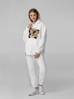 71531.60 - Худи You Are Beautiful, молочно-белое