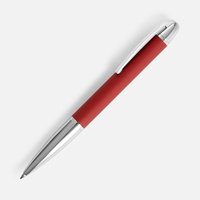 3332.50 - Ручка шариковая Arc Soft Touch, красная