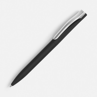 3322.30 - Ручка шариковая Pin Soft Touch, черная