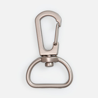 16507.10 - Застежка-карабин Snap Hook, M, серебристая