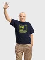 70595.40 - Футболка «Дедон», темно-синяя