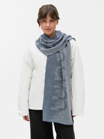 19629.02 - Шарф Denim XL на заказ, полушерсть