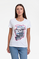 70035.60 - Футболка женская «Смотри вглубь», белая