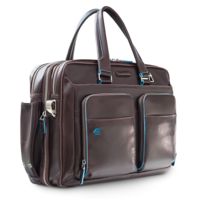 CA2765B2/MO - Сумка мужская для ноутбука Piquadro Blue Square, коричневая