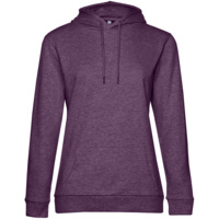 WW04W616 - Толстовка с капюшоном женская Hoodie, фиолетовый меланж
