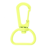 16507.89 - Застежка-карабин Snap Hook, M, желтый неон