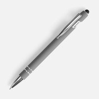 16426.10 - Ручка шариковая Pointer Soft Touch со стилусом, серая