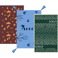 18014.02 - Плед на заказ Tricksy Net Light, S, полушерсть