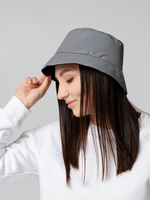 15346.11 - Панама Manifest из светоотражающей ткани, серая