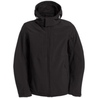 JM950002 - Куртка мужская Hooded Softshell черная