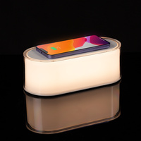 15393.60 - Станция беспроводной зарядки с подсветкой Laconic, белая