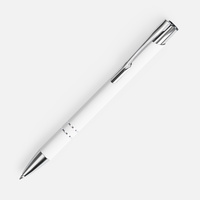 16425.60 - Ручка шариковая Keskus Soft Touch, белая