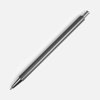 18318.10 - Ручка шариковая Slim Beam, серая