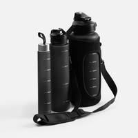 17494.30 - Набор спортивных бутылок Aquapack, черный