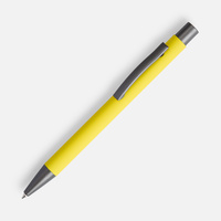16427.80 - Ручка шариковая Atento Soft Touch, желтая