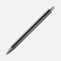 18318.30 - Ручка шариковая Slim Beam, черная