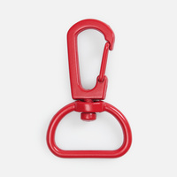 16507.50 - Застежка-карабин Snap Hook, M, красная